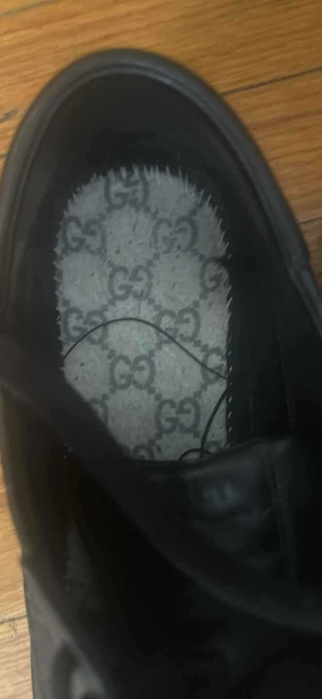 Gucci Black GG Monogram Sneakers