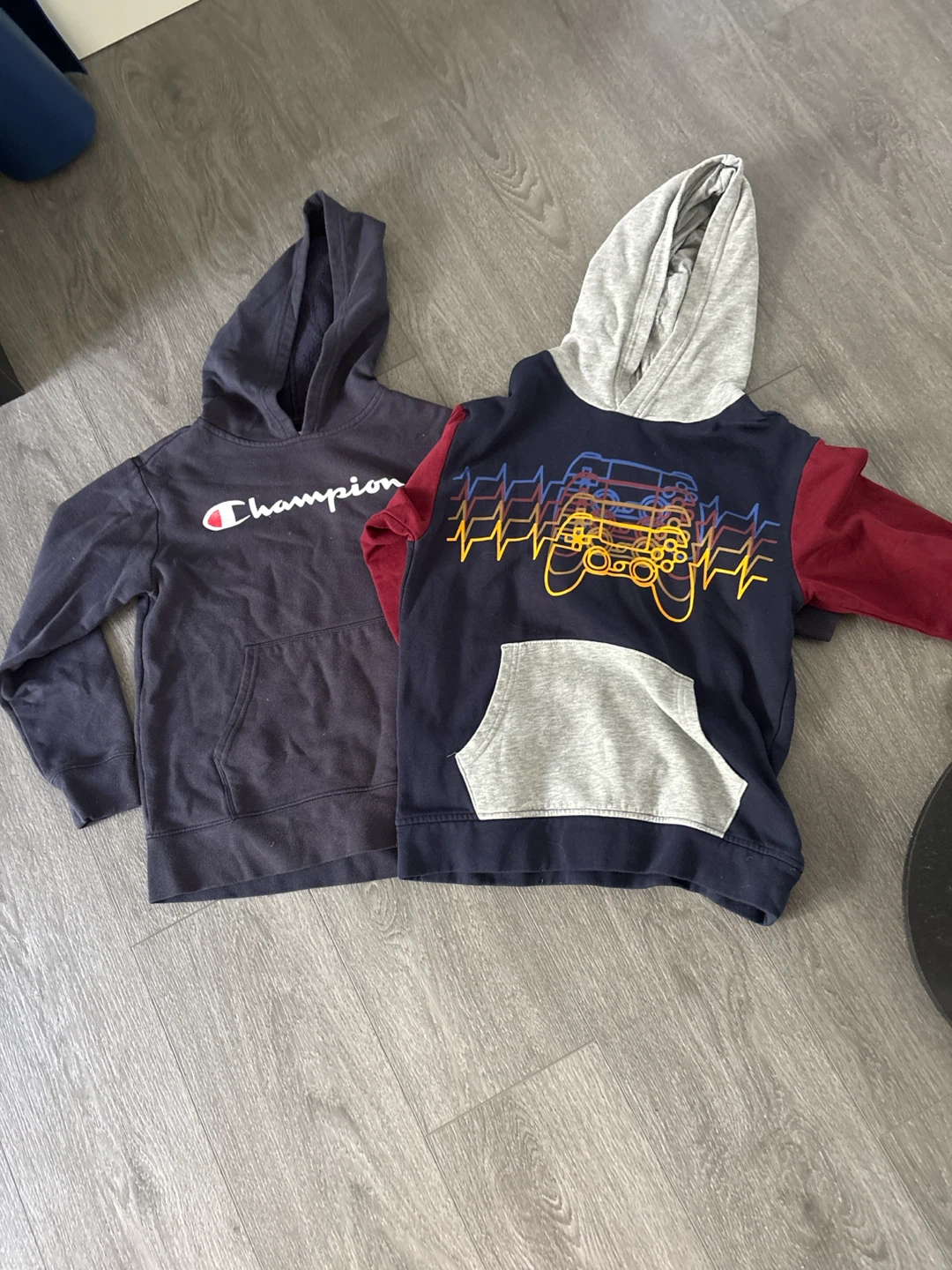 Champion & George Hoodies (Size L/G 10-12)