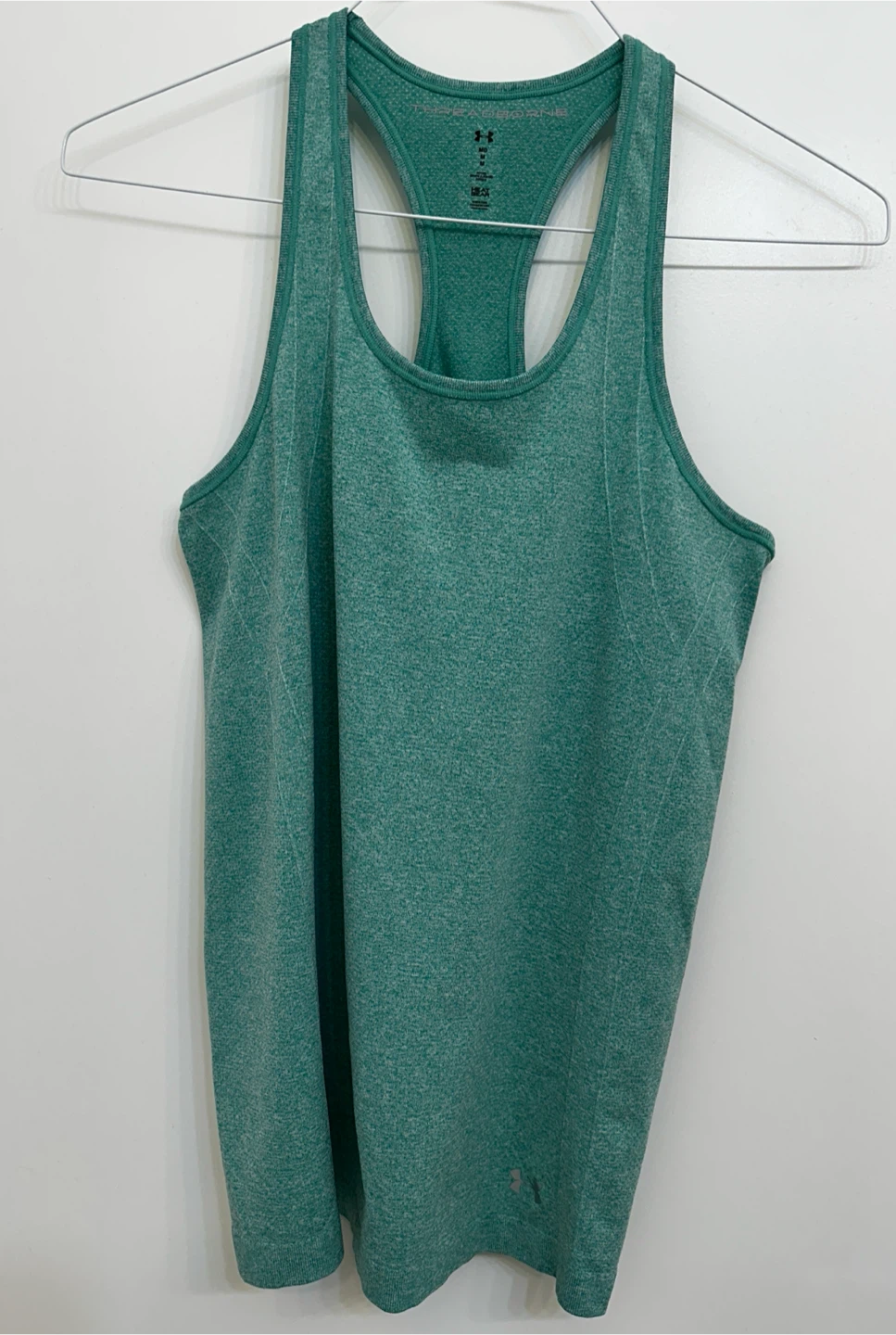 Under Armour Green Heathered Tank Top - Size M
