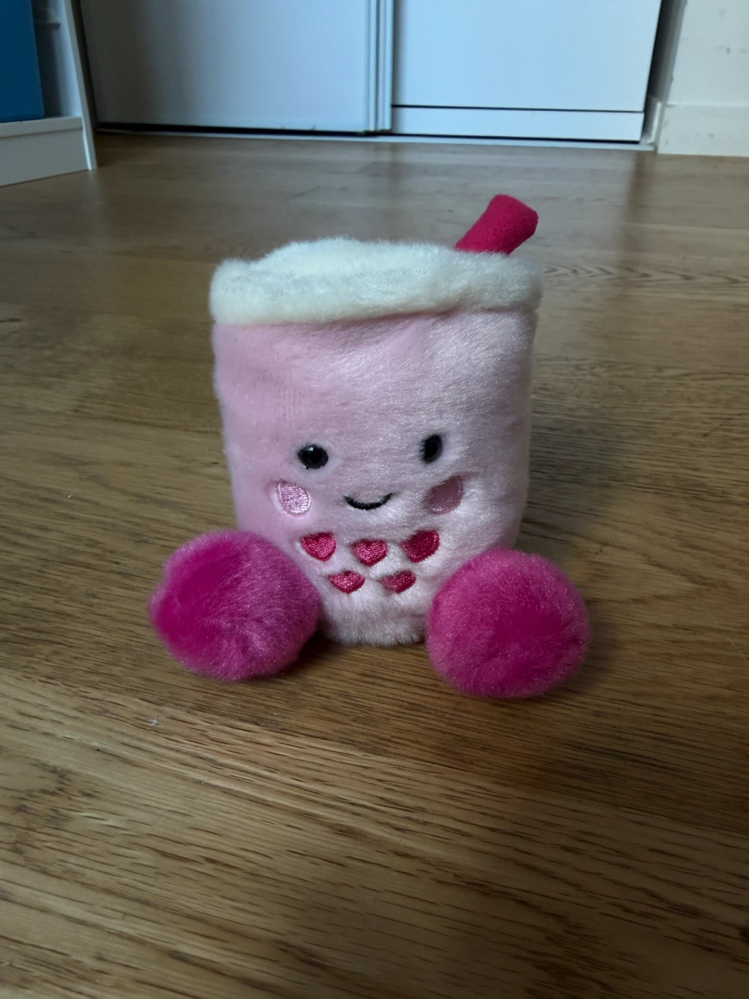 Pink Boba Plush Toy (Palm pals)