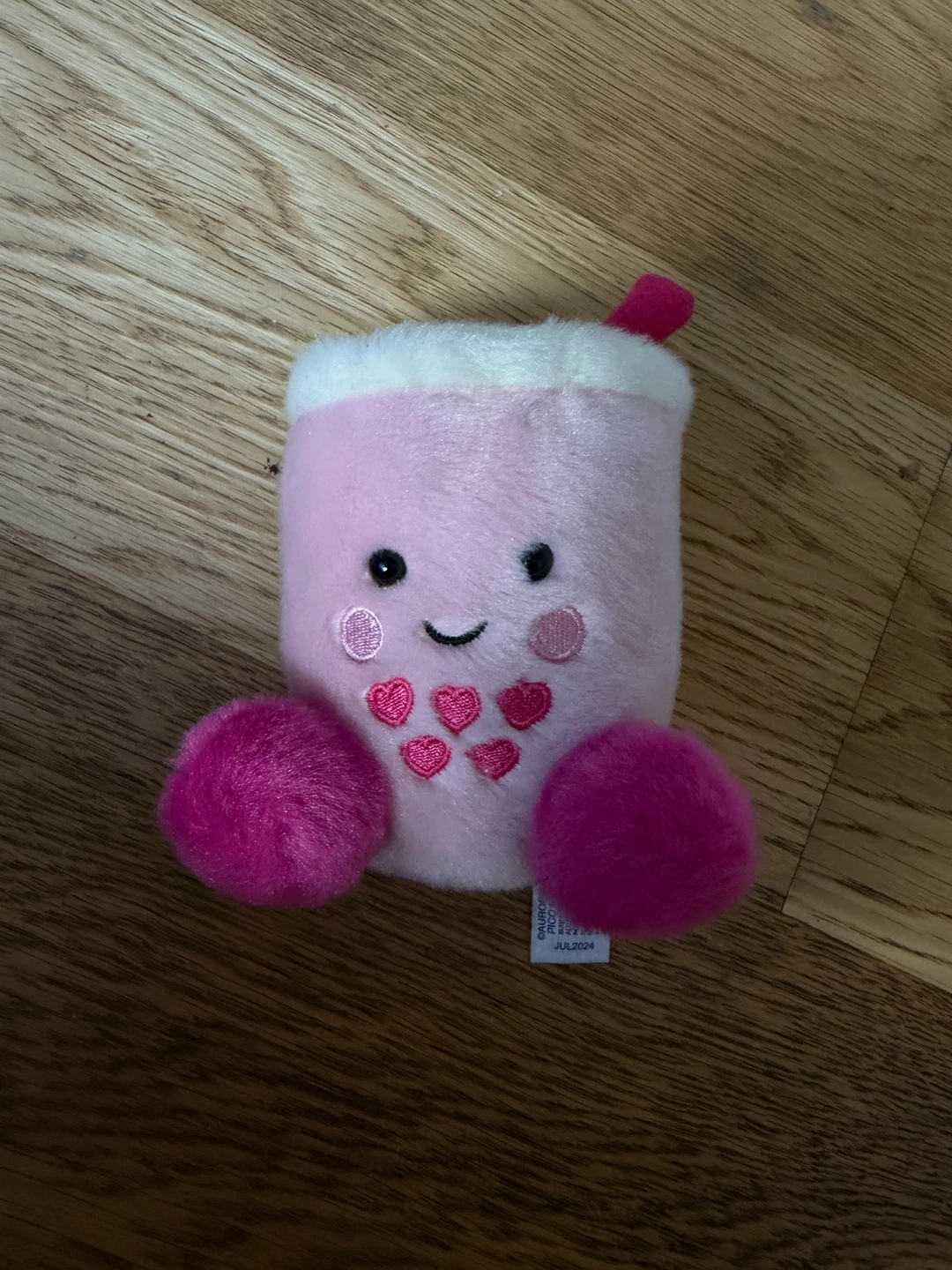 Pink Boba Plush Toy (Palm pals) - photo 2