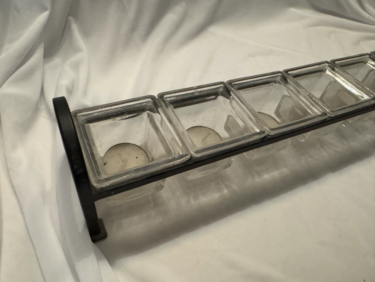 Glass and Metal Tealight Holder