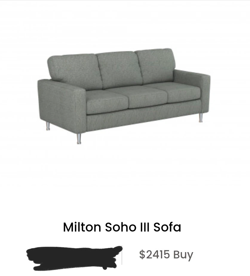 New Milton Soho III Sofa