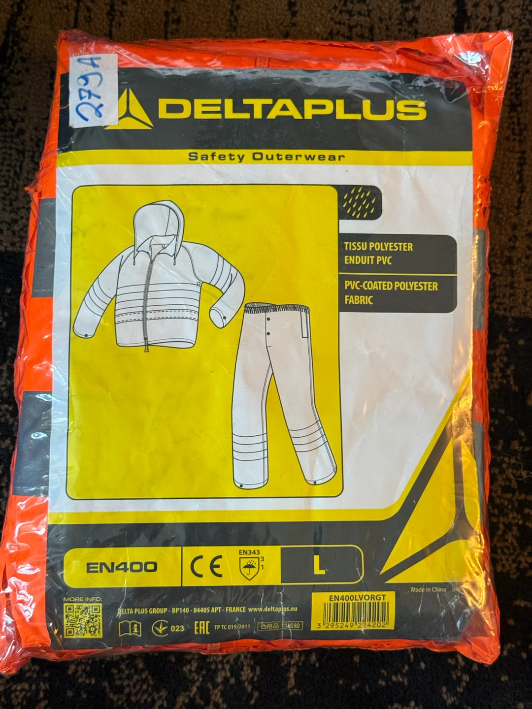 Size L - Deltaplus Safety Outerwear Set Size L