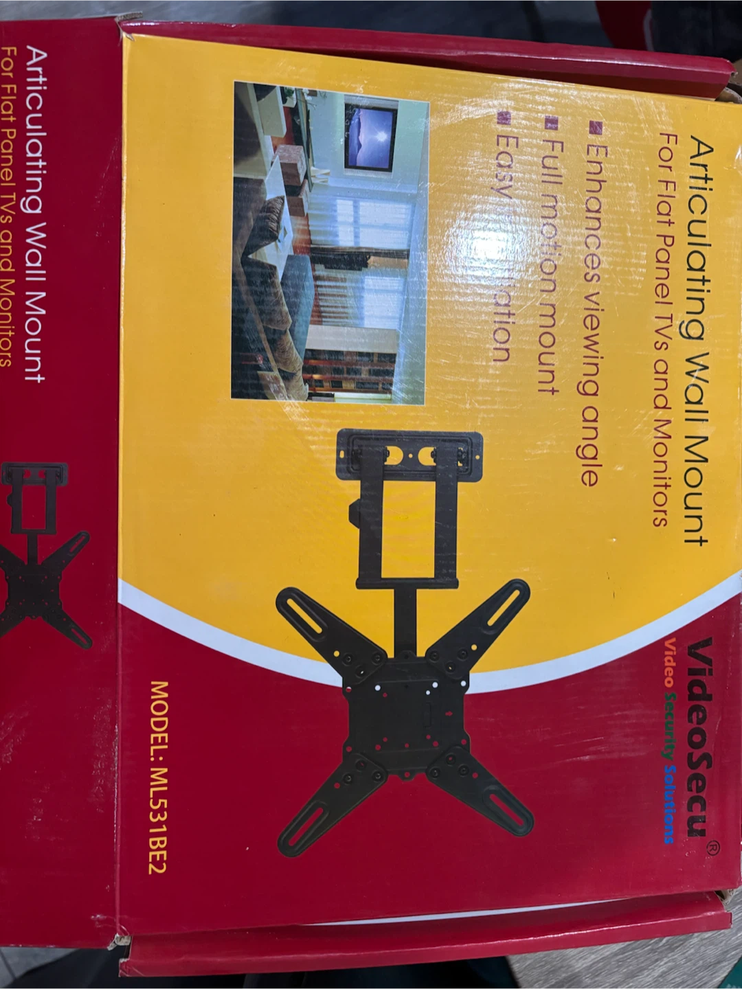 New! Wall Mount for Flat Panel TVs and Monitors