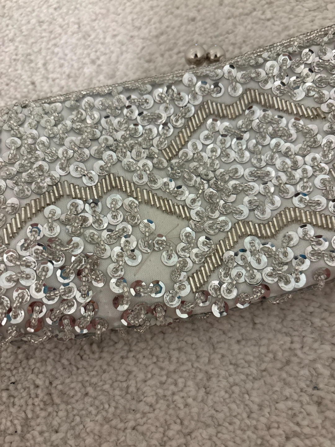 Sparkly Beaded Clutch Purse - photo 3