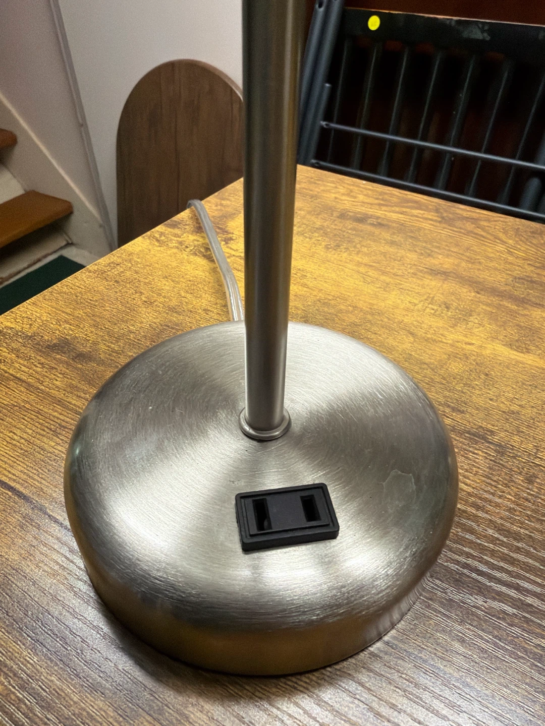 Table Lamp with Built-in Outlet - photo 2