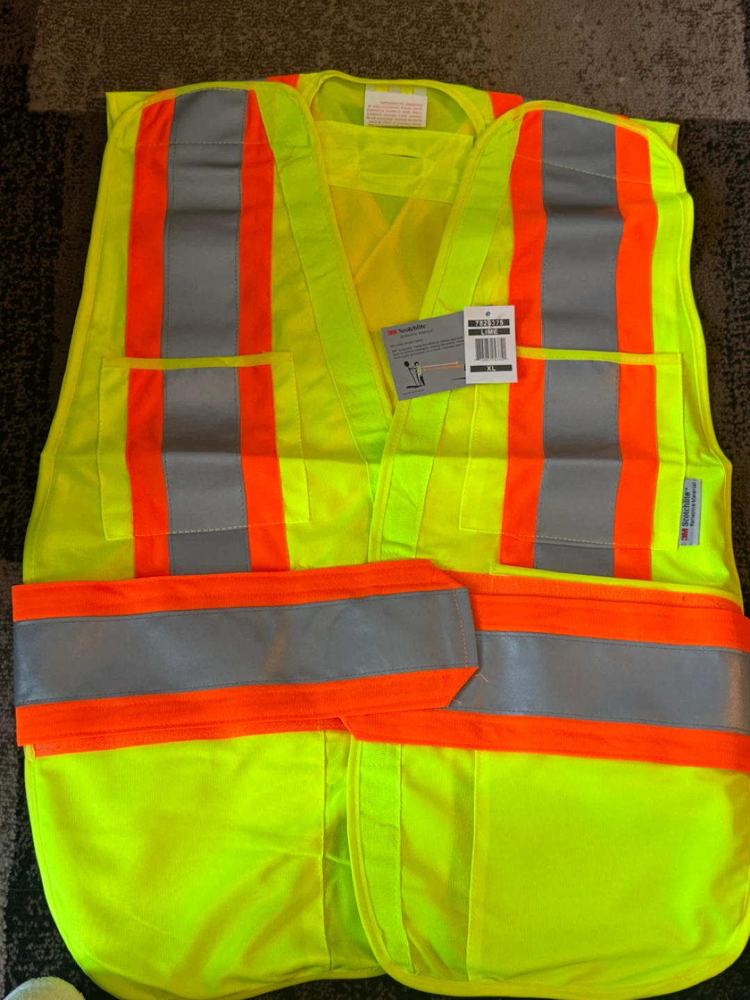 High Visibility Safety Vest - Lime XL