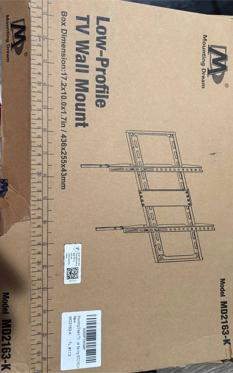 New! Low-Profile TV Wall Mount