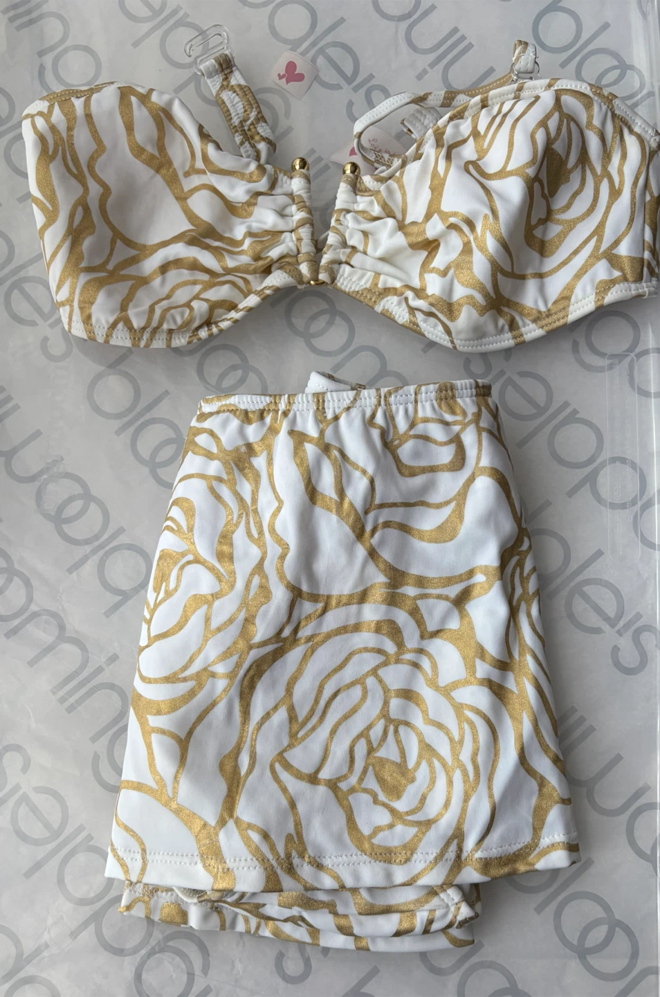 #NW/oT Newport News Swimsuit 2-Piece Size 8 - photo 3