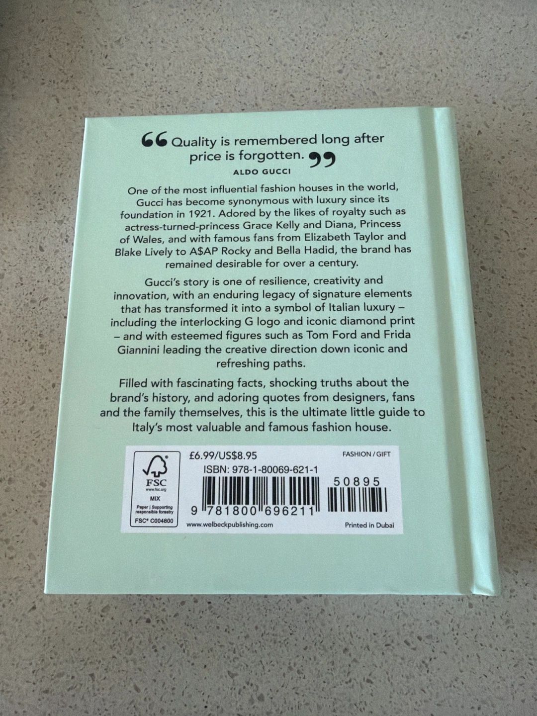 The Little Guide to Gucci Style to Live By Book - photo 2