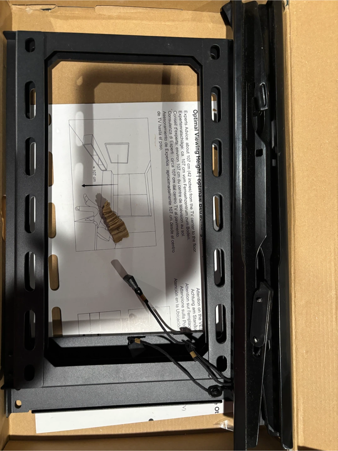 New! Missing piece TV Wall Mount MD2163-K - photo 2