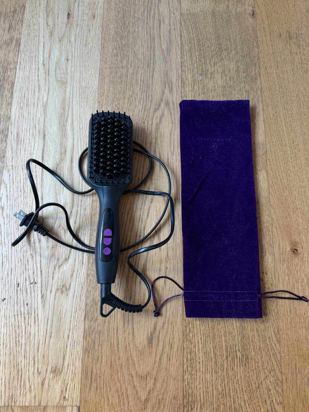 Glamfields Hair Straightener Brush
