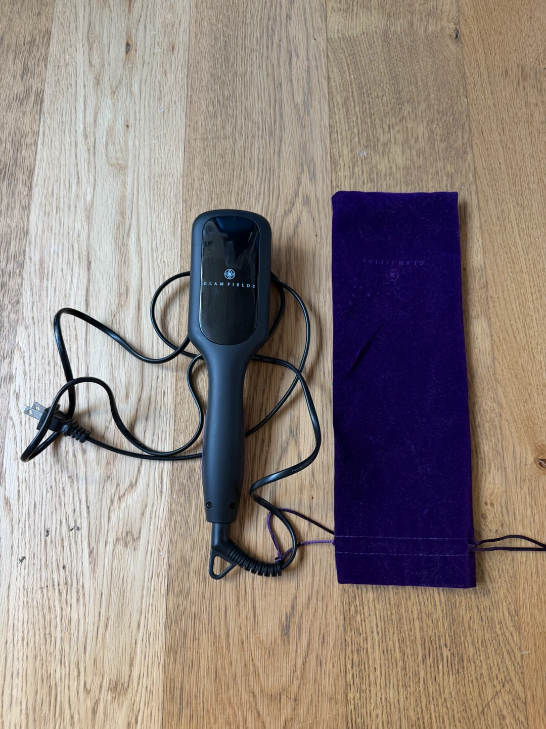 Glamfields Hair Straightener Brush - photo 2
