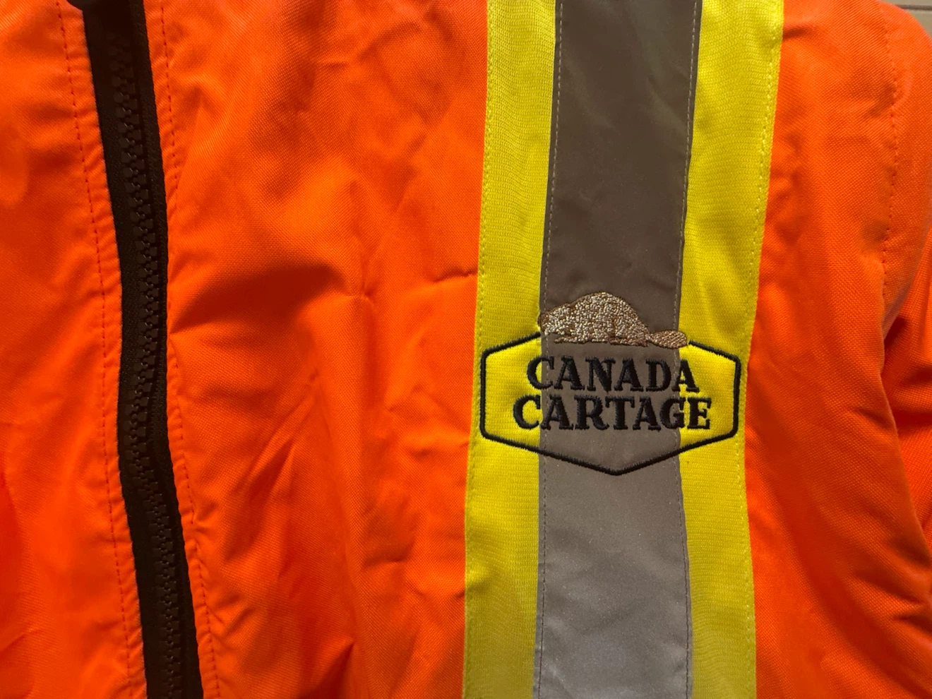 Canada Cartage Safety Jacket - Orange - Size Medium - photo 2