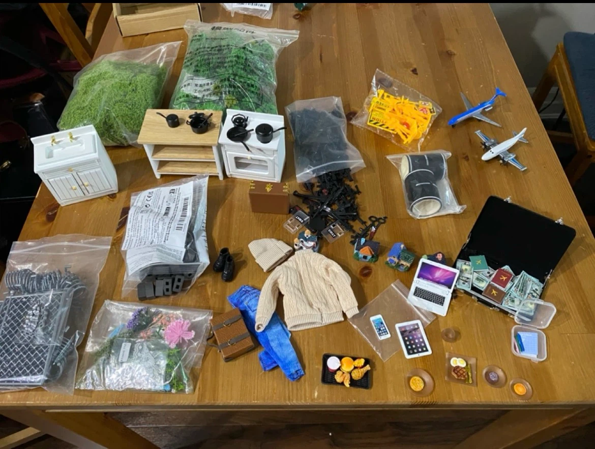 Miniature Accessories (Bought them for $150+)