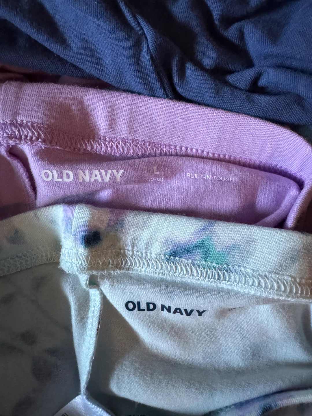 Old Navy Leggings Size L (10-12) Set of 5 - photo 3
