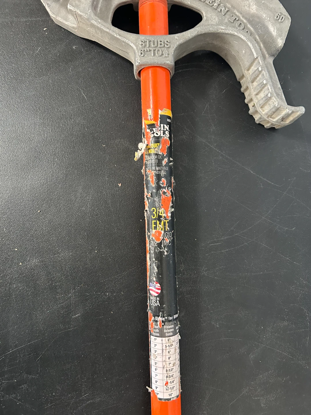 Klein Tools 3/4" EMT Conduit Bender - photo 3