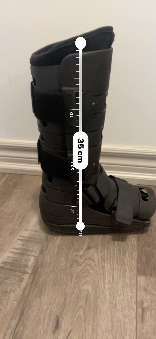 Walker/CAM Boot, Black (Long) - photo 4