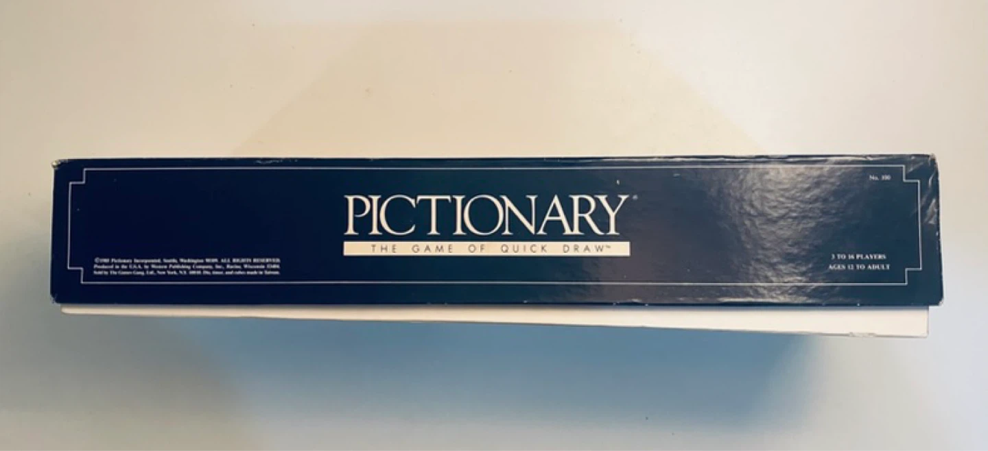 Collectible 1st Edition Pictionary Game - photo 4