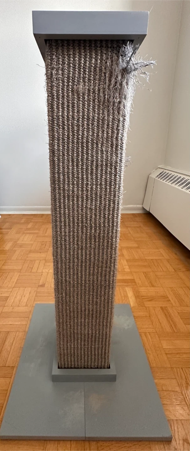 SmartCat Ultimate Scratching Post - Gray, Large