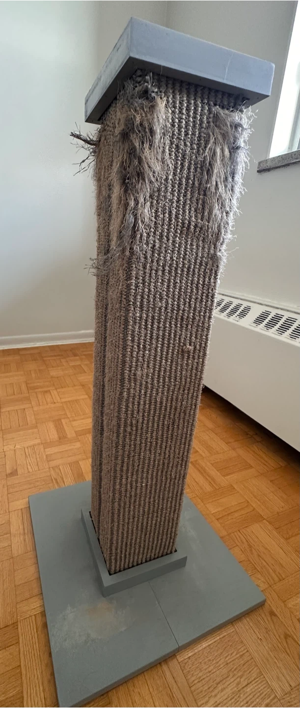 SmartCat Ultimate Scratching Post - Gray, Large - photo 2
