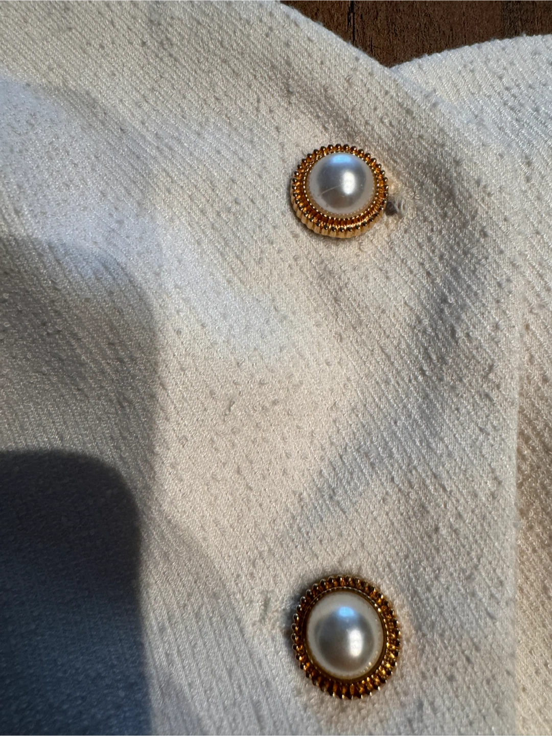 Commense Cream Button-Up Tank Top - photo 2