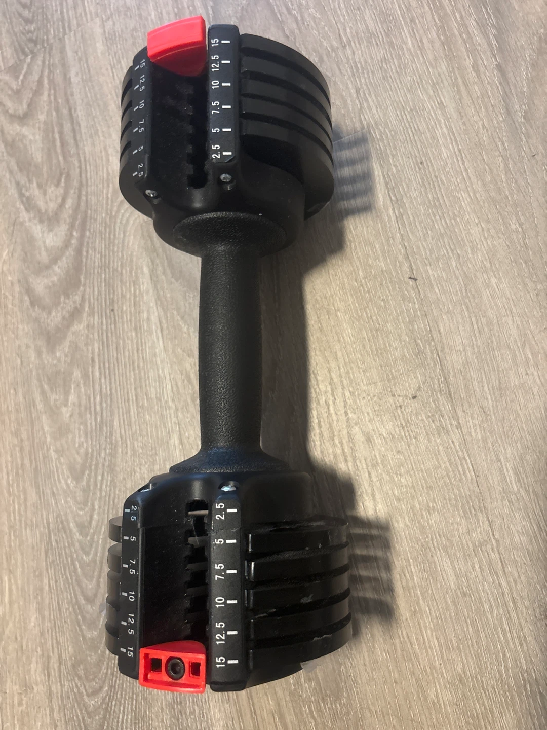 Adjustable Dumbbell 2.5-15 lbs