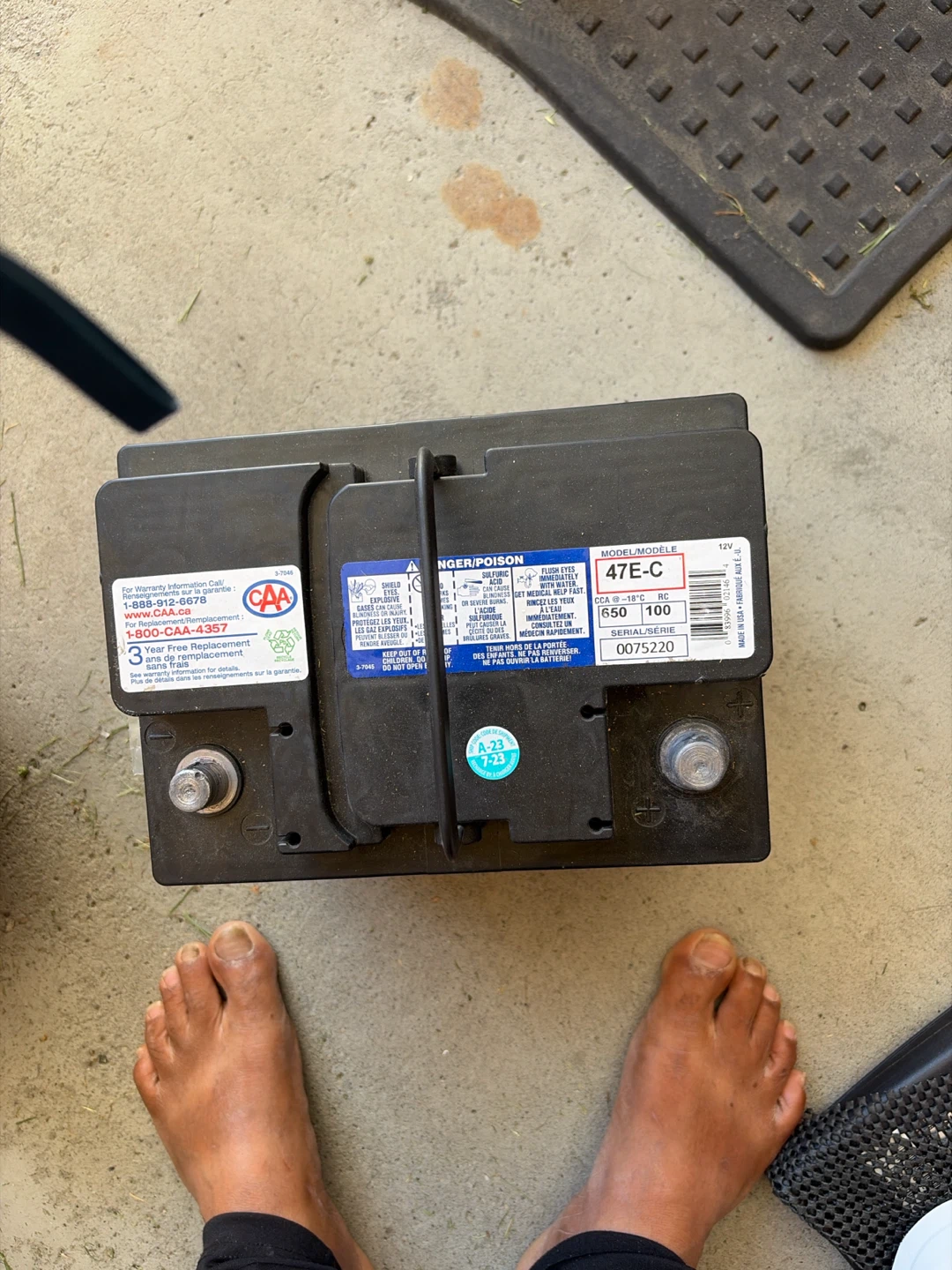 DieHard Battery 47-EC