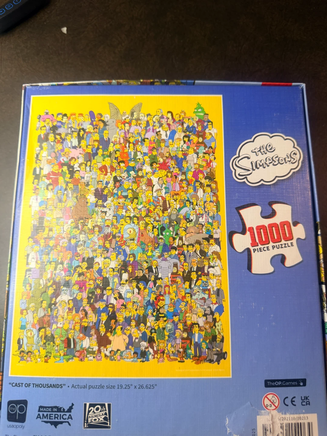 The Simpsons 1000 Piece Puzzle - photo 2
