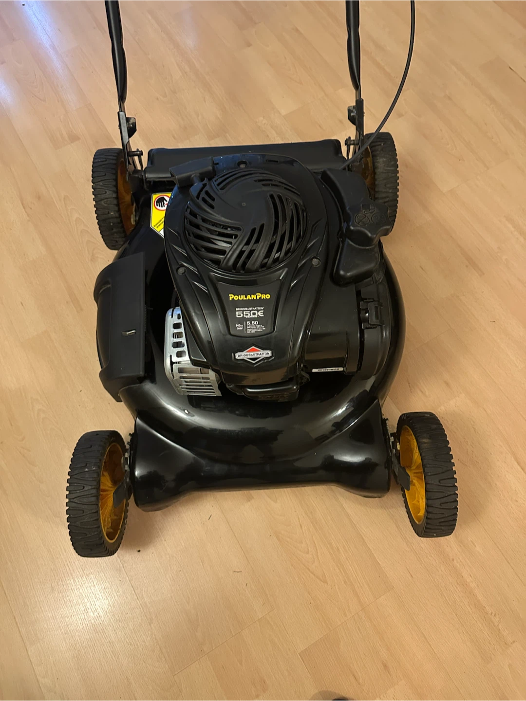 Poulan Pro 5.5 HP Push Mower - photo 4