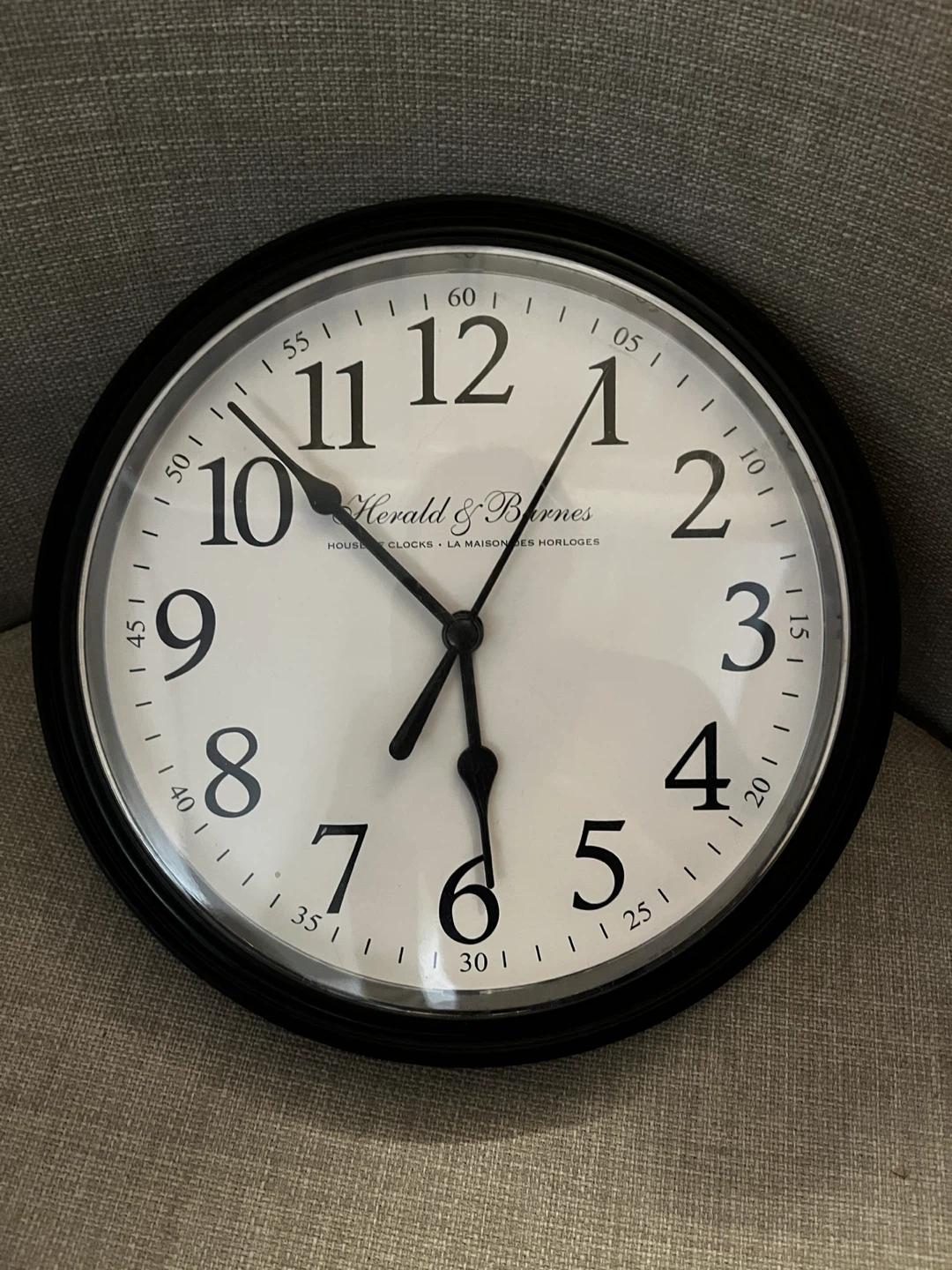 Herald & Barnes Wall Clock