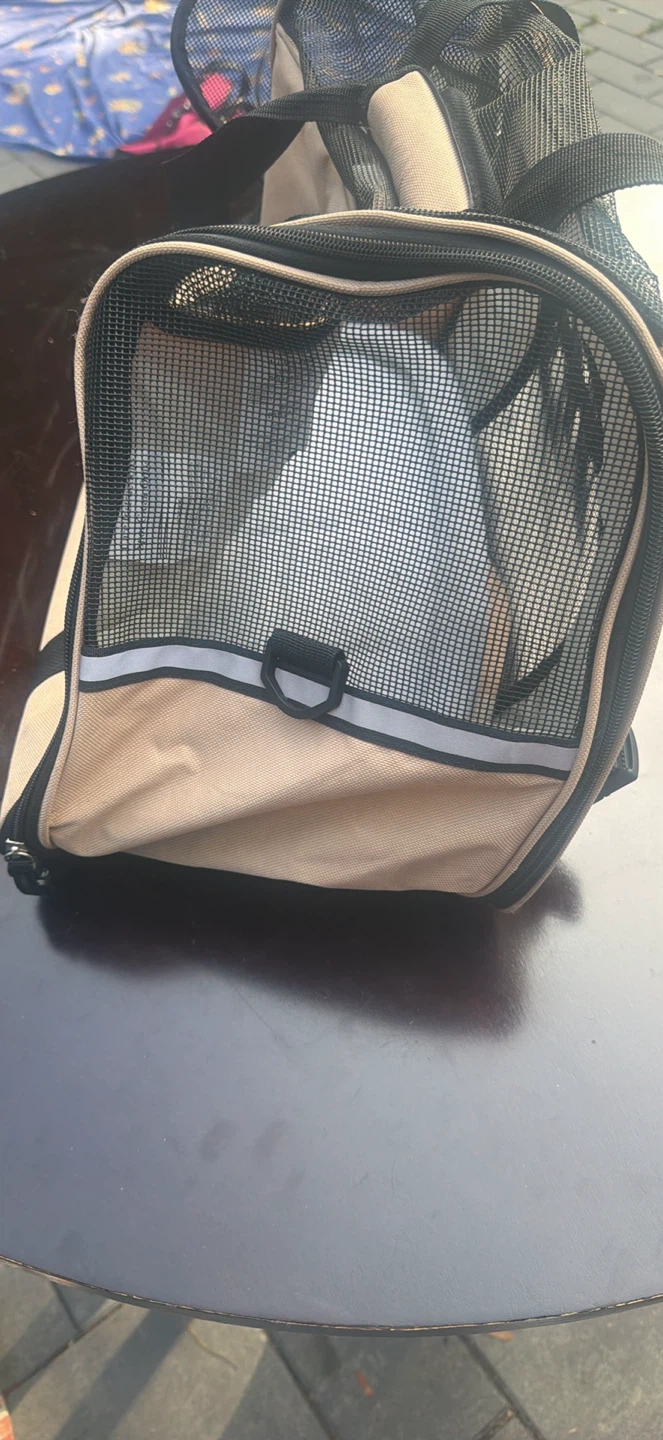 Tan Pet Carrier Bag - photo 2