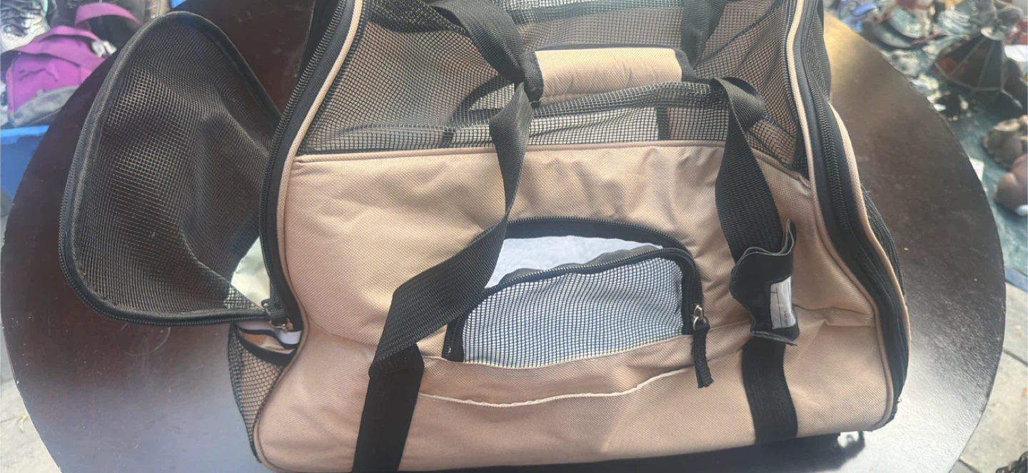 Tan Pet Carrier Bag - photo 3