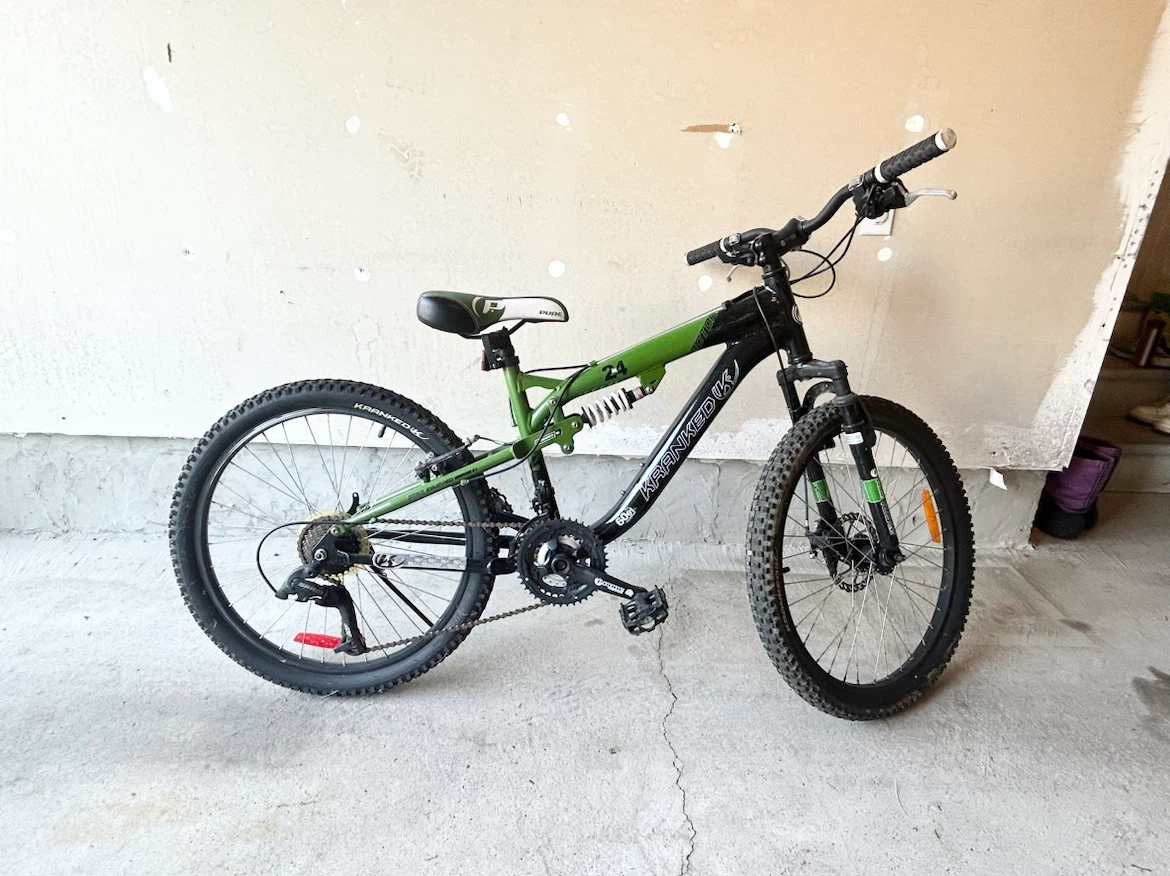Kranked 24" Full Suspension Mountain Bike