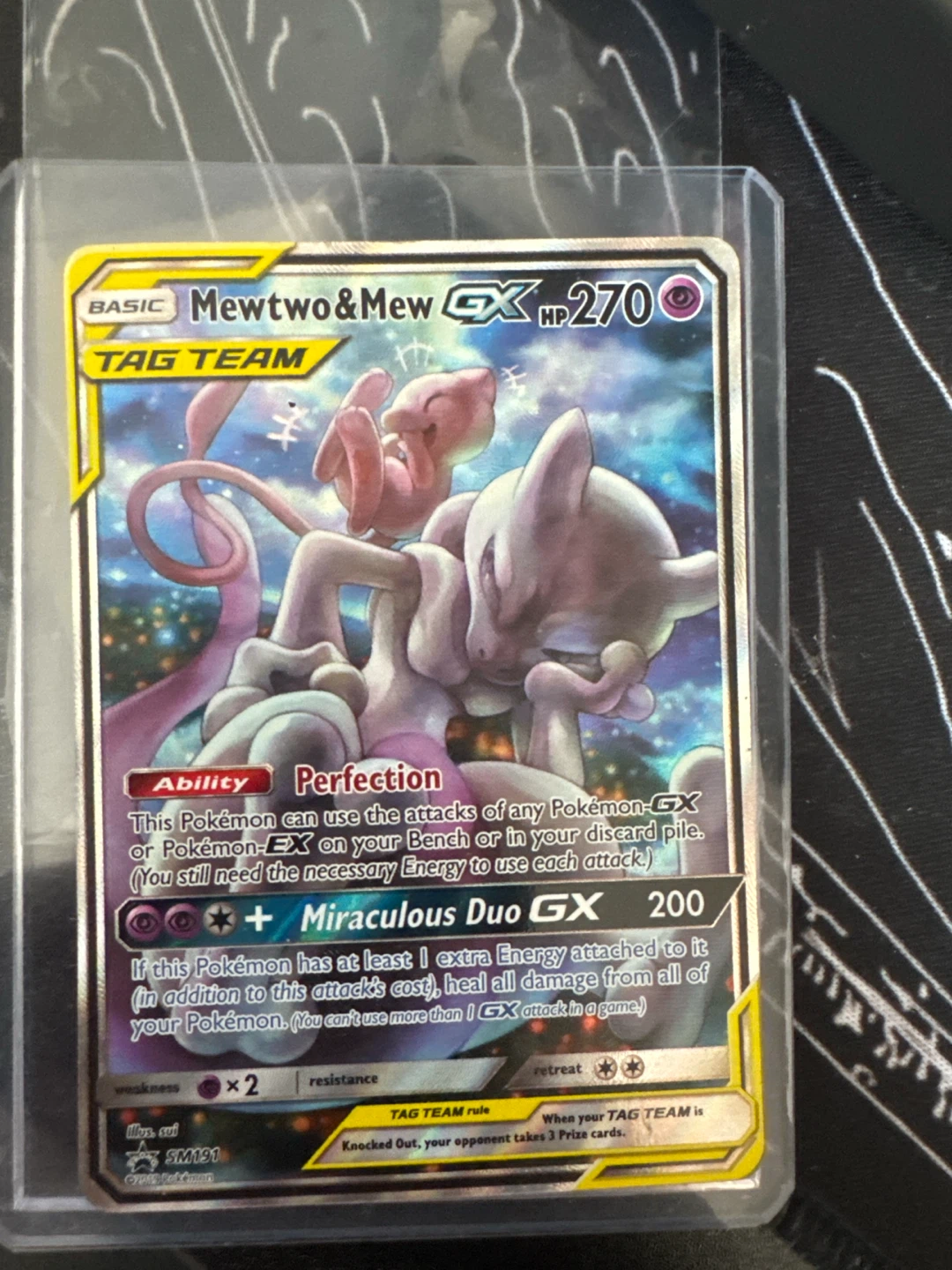 Pokemon Mewtwo & Mew GX TAG TEAM