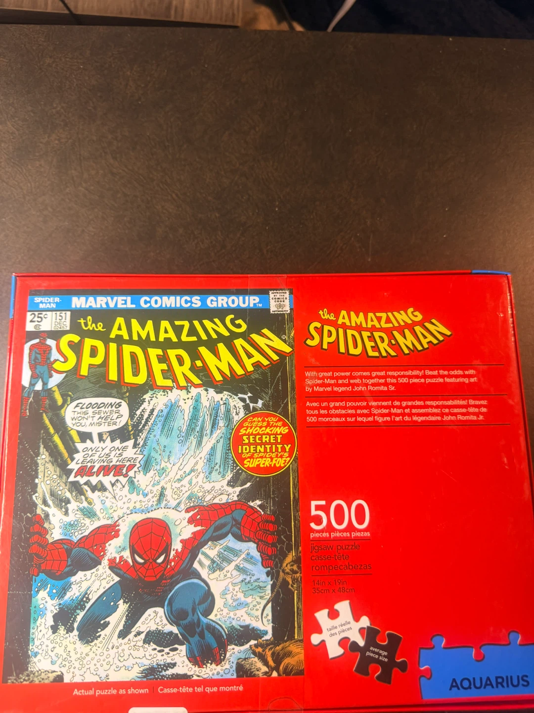 Amazing Spider-Man 500 Piece Puzzle - photo 2