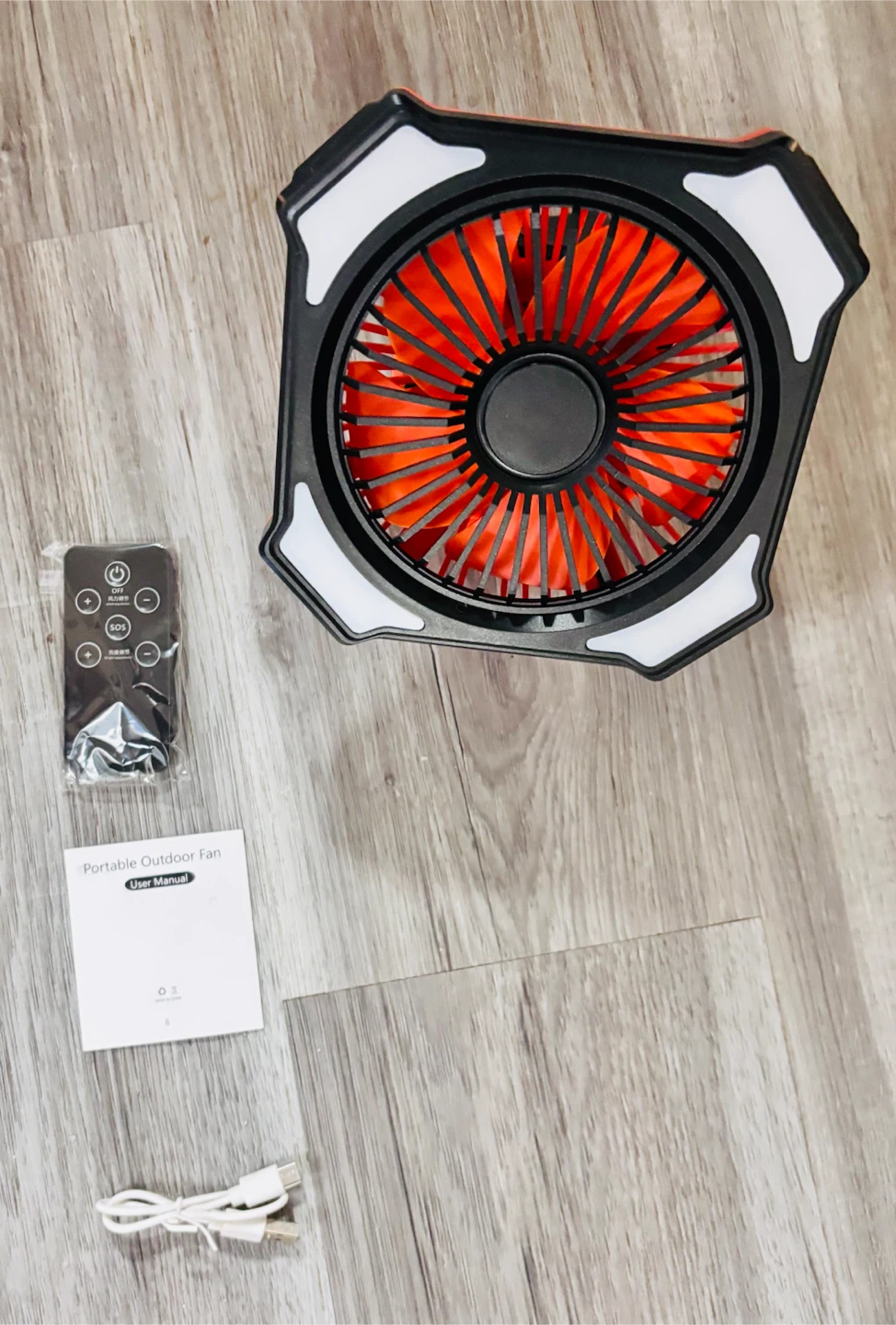 Portable Outdoor Fan with Remote - photo 3