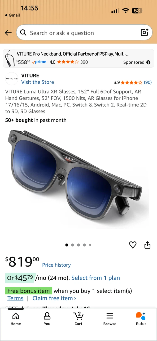 Viture Ultra Luma AR glasses - photo 5