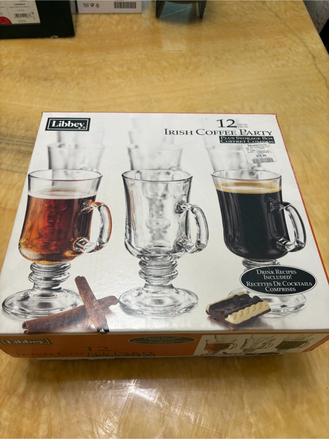 Libbey 10 Irish Coffee Party Glasses