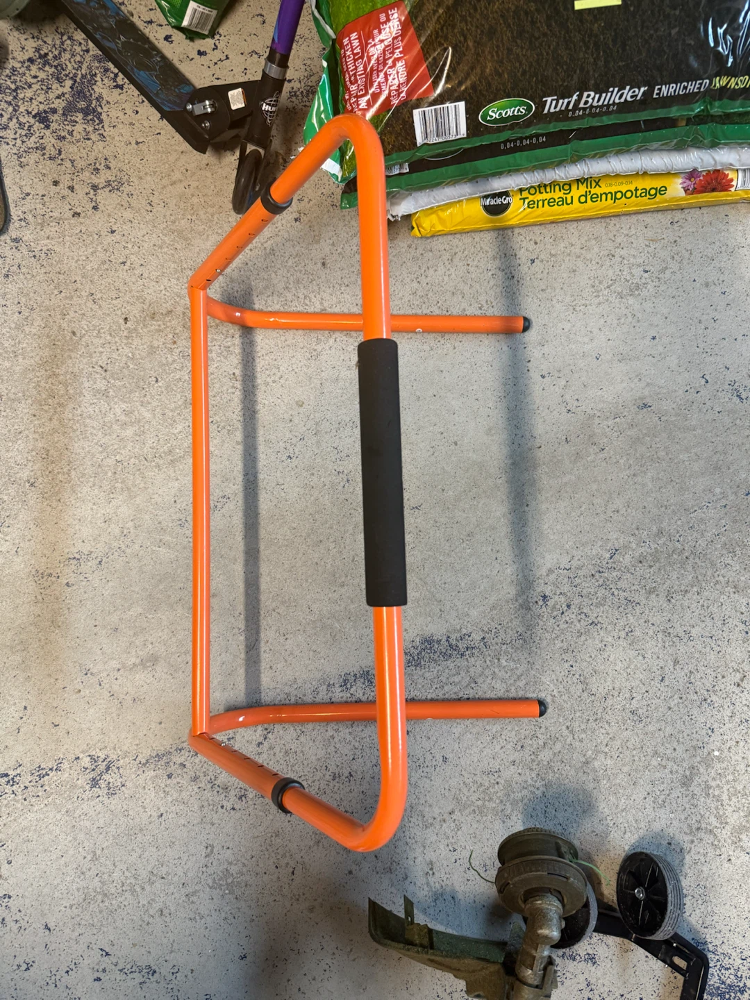 Orange Metal Hurdle - photo 2