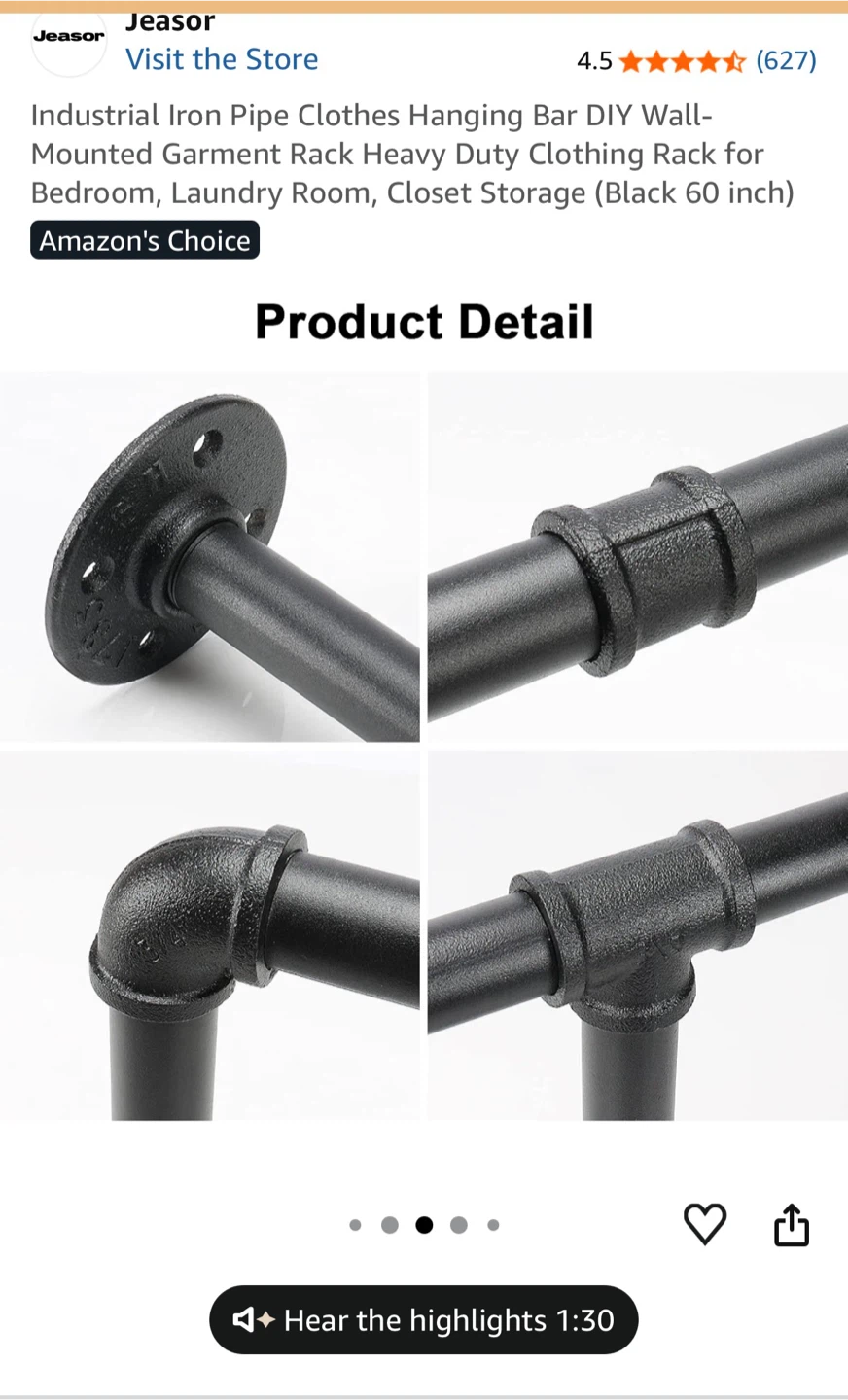 clothing rod - photo 3