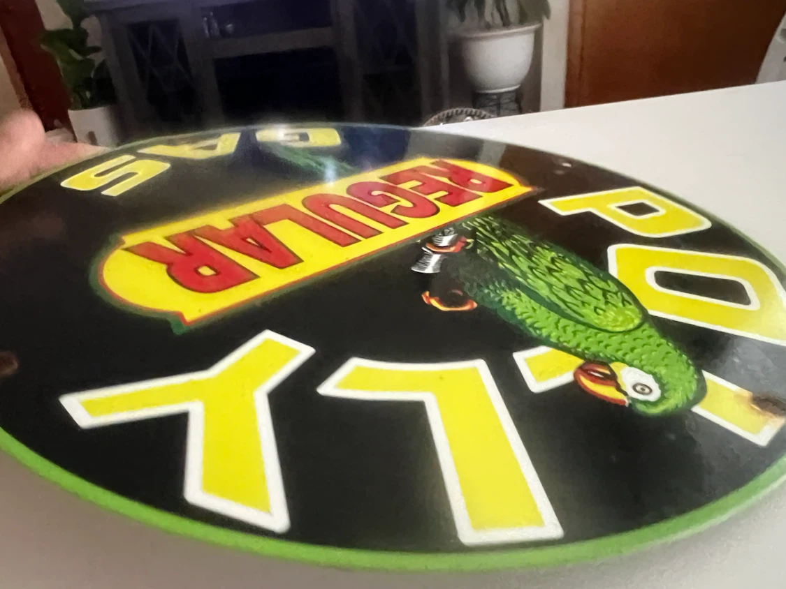 Polly Gas Regular Metal Sign - photo 4