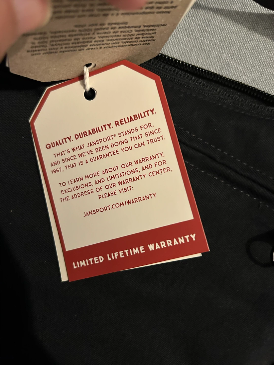 Jansport Black cross body bag - photo 5