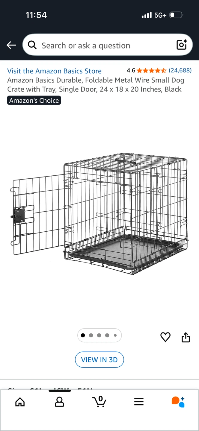 Dog crate