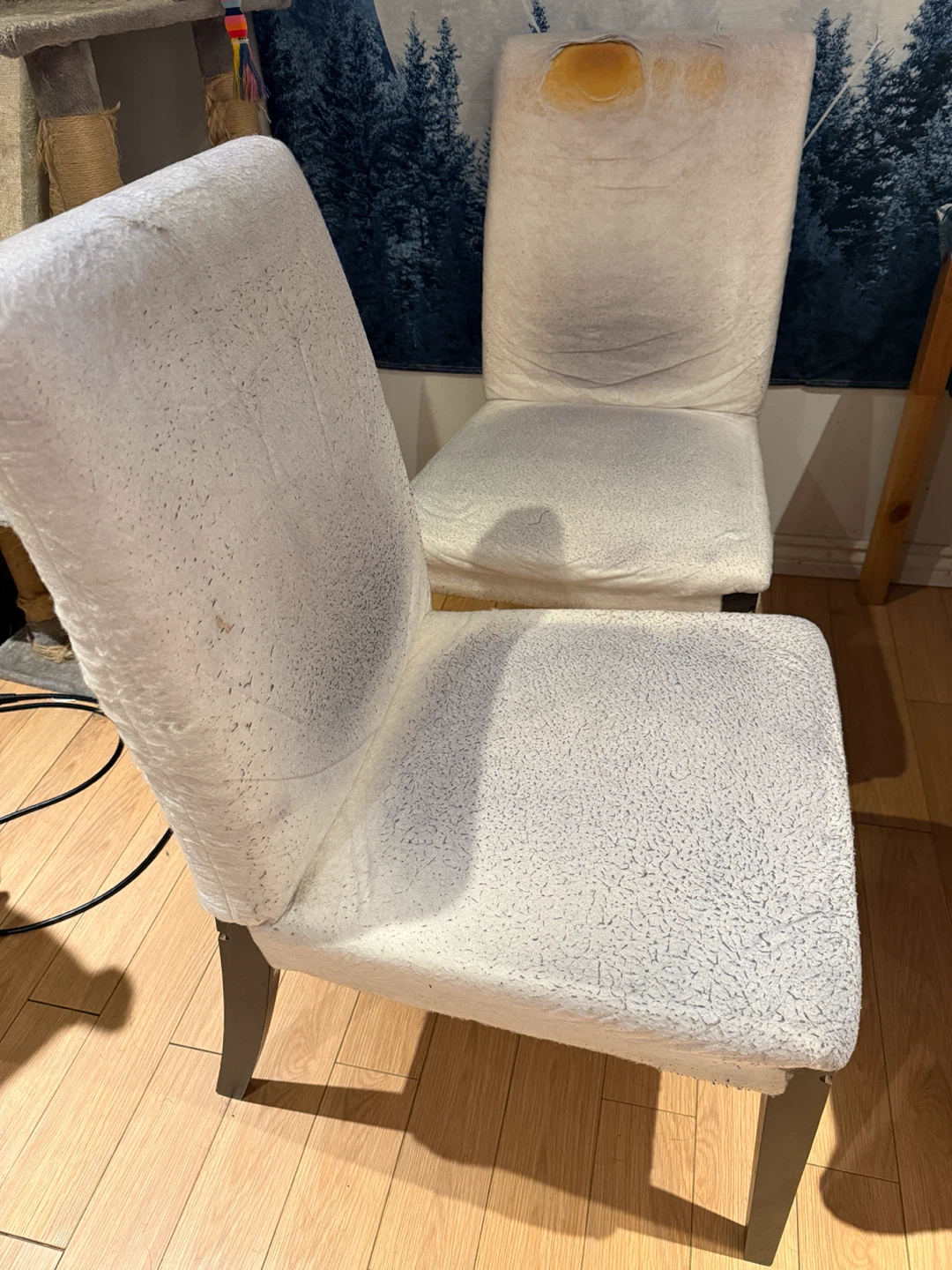 2 Upholstered Dining Chairs - IKEA Hendriksdal - photo 4