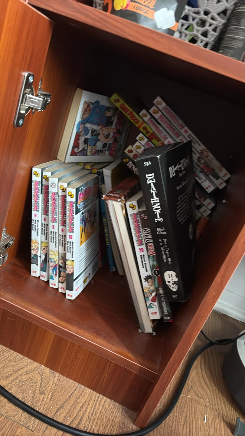 Assorted Manga Collection - Death Note, Naruto, and more
