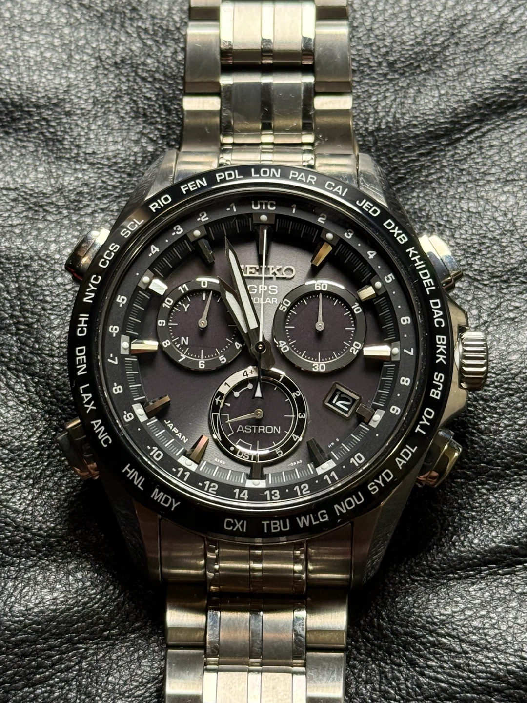 Seiko Astron GPS Solar Titanium Ceramic bezel – Full Set - photo 2