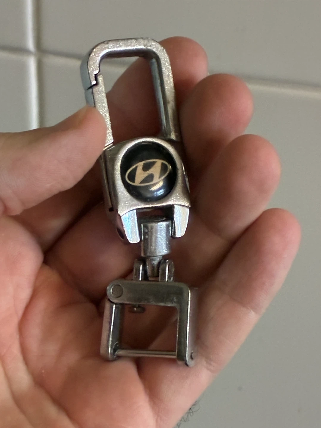 Hyundai Metal Keychain