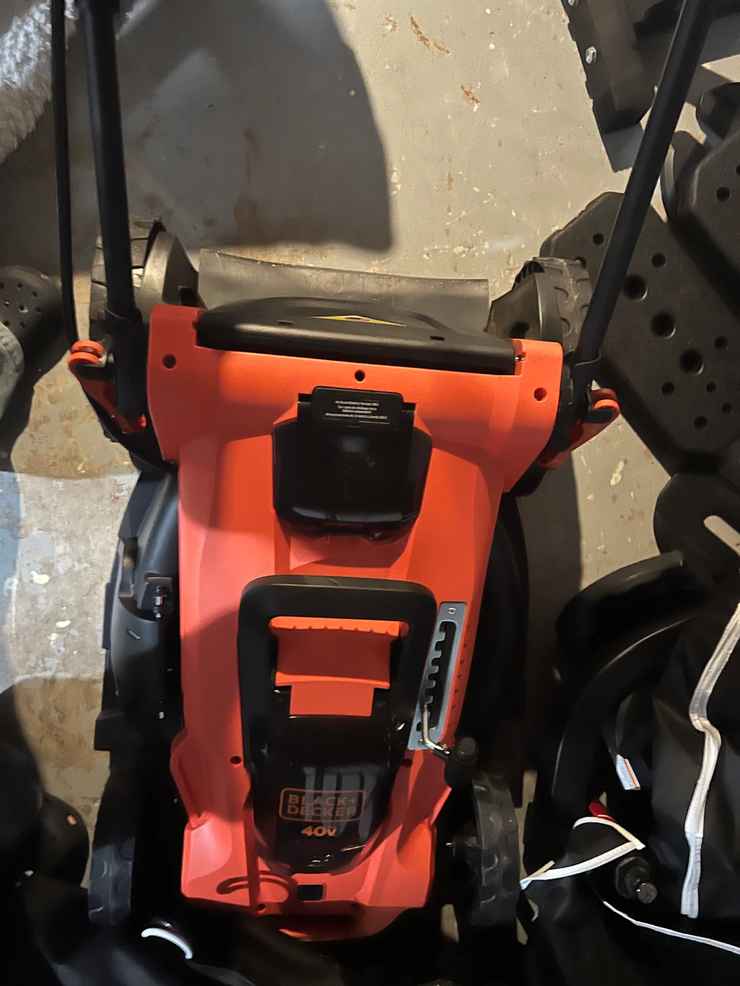 Black+Decker 40V Lawn Mower + weed wacker + leaf blower - photo 4